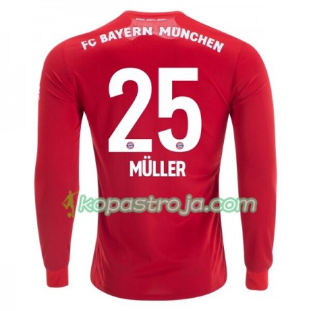 Billiga Fotbollströjor FC Bayern München Thomas Müller 25 Hemma tröja 2019/20 Långärmad